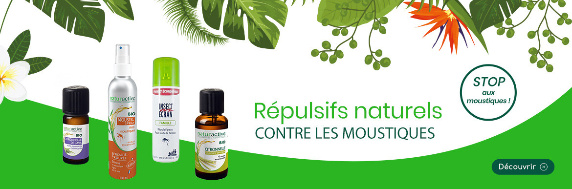 Répulsifs naturels contre les moustiques